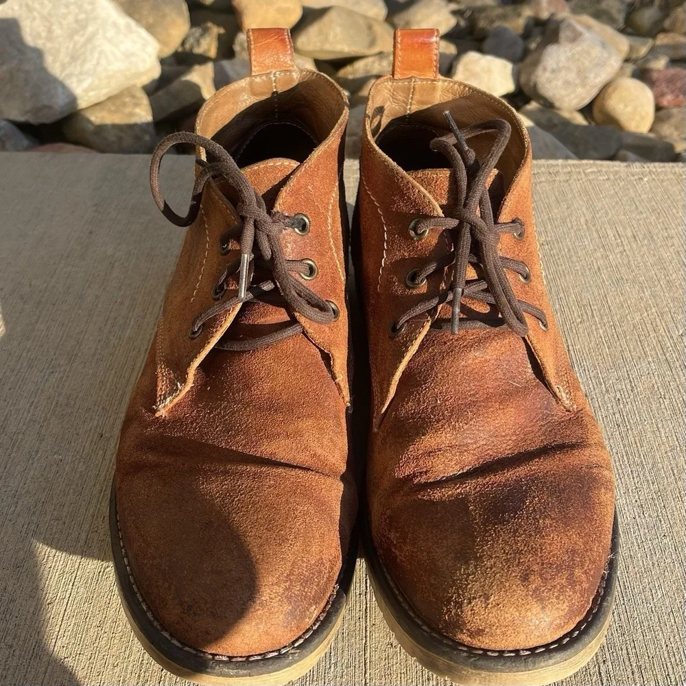 Bed Stu Men's Brown Leather Chukka Boots 9.5 Made In USA